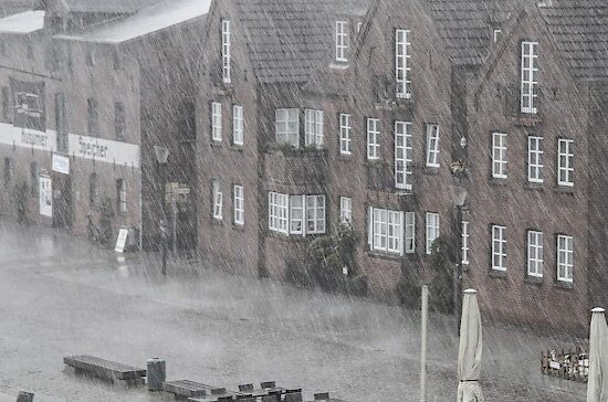 schlechtem Wetter
