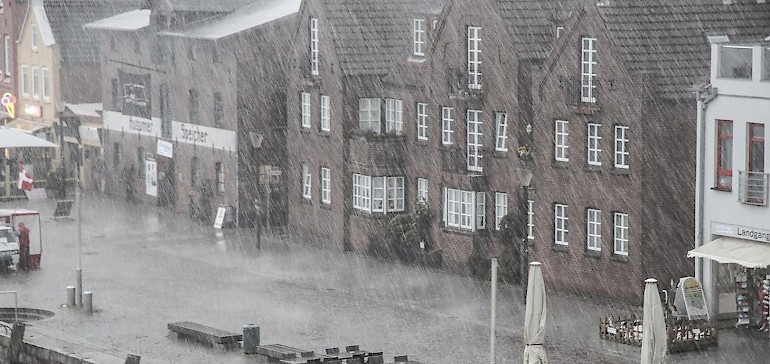schlechtem Wetter